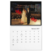 オバマ引用文2016年カレンダー カレンダー (2月 2027)