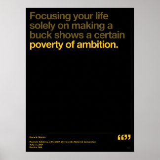 オバマ引用文 ポスター