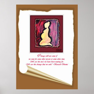 オバマ我々が引用文 ポスター