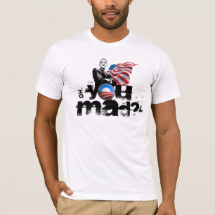 オバマ気違いのワイシャツか。 Tシャツ