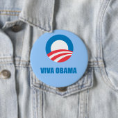 オバマ派 – VIVA OBAMA 缶バッジ (インサイチュ)
