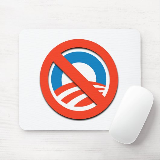 オバマ無し/O無し マウスパッド (マウス)