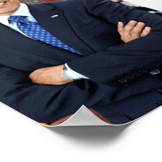 オバマ第44代大統領のポスター ポスター (角)