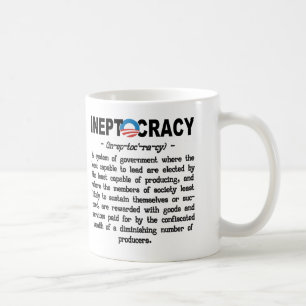 オバマ管理のIneptocracy定義マグ コーヒーマグカップ