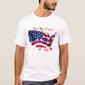 オバマ米国メンズTシャツ Tシャツ