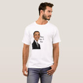 オバマ米第46代大統領 Tシャツ (正面フル)