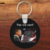 オバマ統一 キーホルダー (正面)