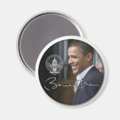 オバマ署名冷蔵庫用マグネット- カスタマイズ マグネット (正面/裏面)