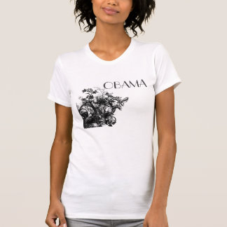 オバマ花 Tシャツ