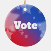 オバマ選再大統領 セラミックオーナメント (裏面)