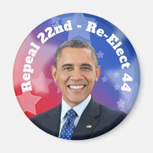 オバマ選再大統領 マグネット (正面)