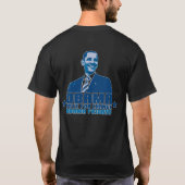 オバマ金曜日! Tシャツ (裏面)
