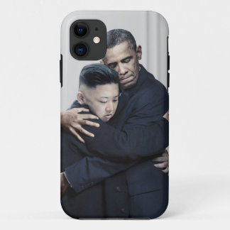 オバマ金Jong国連北朝鮮愛 iPhone 11 ケース