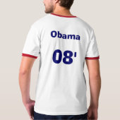 オバマ08 Tシャツ (裏面)