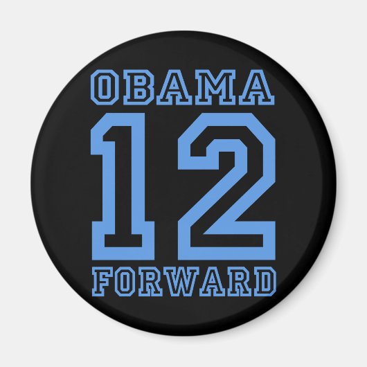 オバマ12フォワード マグネット (正面)