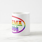 オバマ2008年 コーヒーマグカップ (中央)