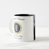 オバマ2009年就任式マグカップ ツートーンマグカップ (正面左)