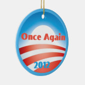 オバマ2012のオーナメント セラミックオーナメント (右)