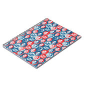 オバマ2012のポップアートのノート ノートブック (左側)