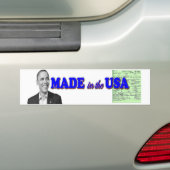 オバマ2012は米国で作りました バンパーステッカー (車上)
