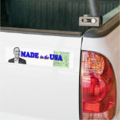 オバマ2012は米国で作りました バンパーステッカー (トラック上)