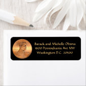 オバマ2012ペニー ラベル (インサイチュ)