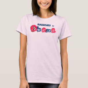 オバマ2012大統領のハワイアン Tシャツ