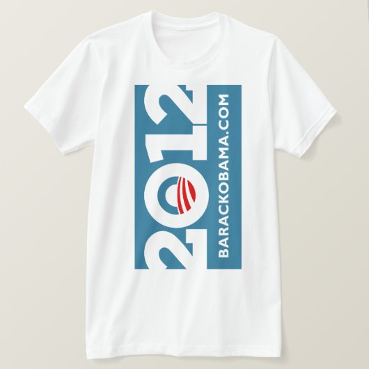 オバマ2012年 Tシャツ (デザイン正面)