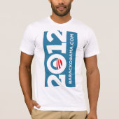 オバマ2012年 Tシャツ (正面)