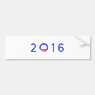 オバマ2016年 バンパーステッカー