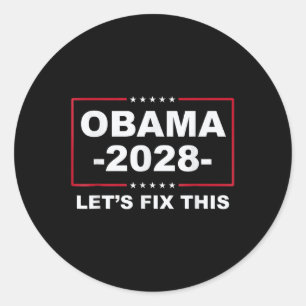 オバマ2028は、この大統領の愛国的なヴィンタを修正する ラウンドシール
