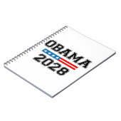 オバマ2028米国の民主主義の選挙 ノートブック (左側)