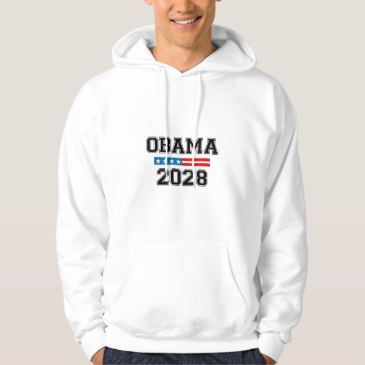 オバマ2028米国の民主主義の選挙 パーカ (正面)