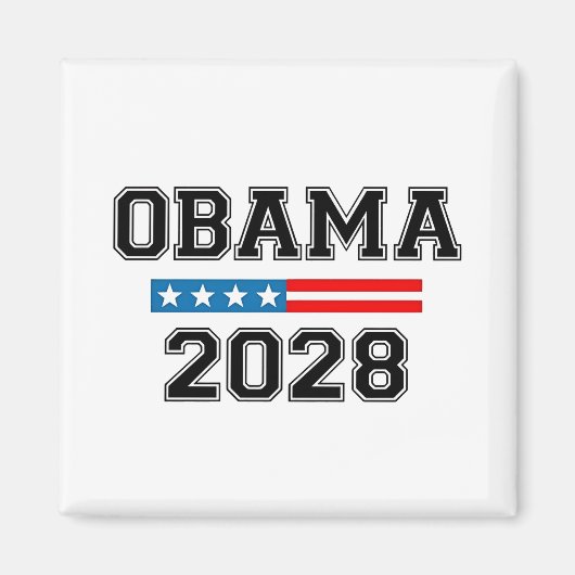 オバマ2028米国の民主主義の選挙 マグネット (正面)