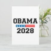 オバマ2028米国の民主主義の選挙 招待状 (スタンド正面)