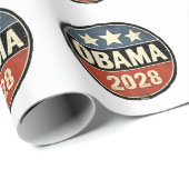 オバマ2028米国の選挙政治 ラッピングペーパー (ロールコーナー)