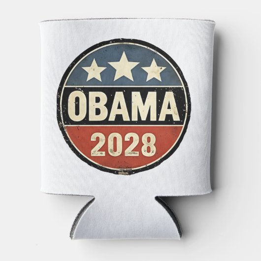 オバマ2028米国の選挙政治 缶クーラー (正面)