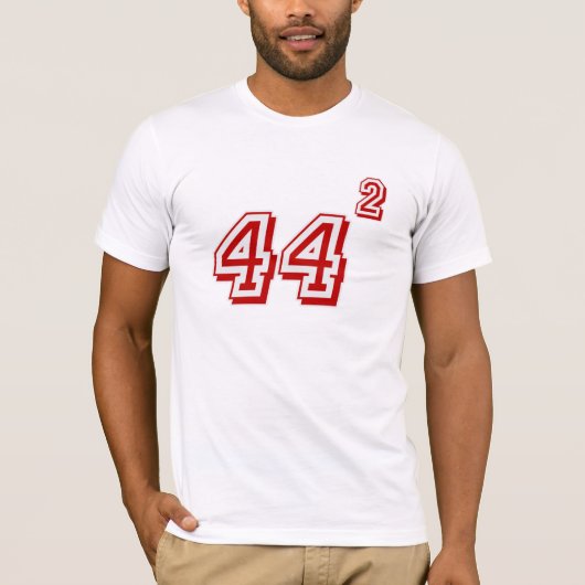 オバマ44のティー Tシャツ (正面)