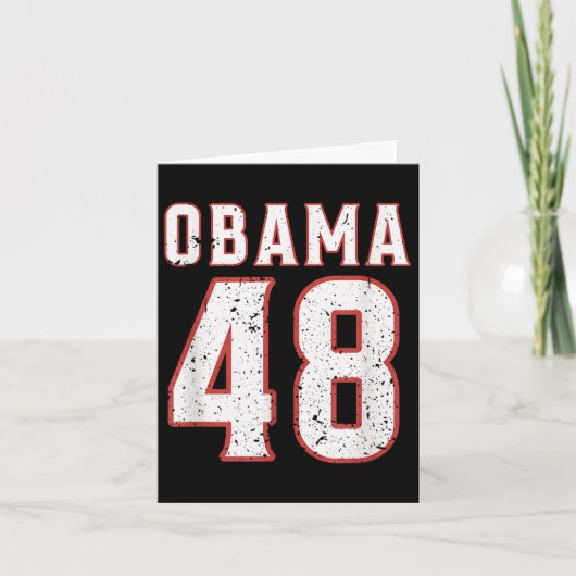 オバマ48アメリカ合衆国大統領2028 カード (正面)