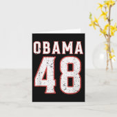 オバマ48アメリカ合衆国大統領2028 カード (黄色い花)