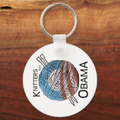 オバマ・キーチェーンのニット#1 キーホルダー (正面)