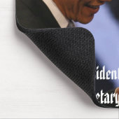 オバマ-クリントン就任式の記念品 マウスパッド (コーナー)