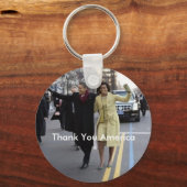 オバマ、サンキューアメリカ キーホルダー (正面)