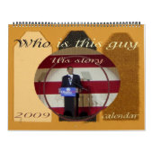 オバマ・スクラップブック大統領物語2009 カレンダー (カバー)