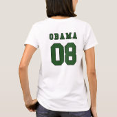 オバマ・スポーツ・シャツ Tシャツ (裏面)