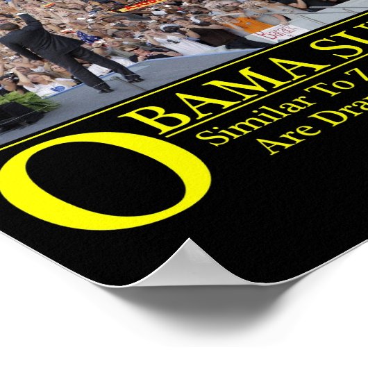 オバマ・ゾンビ ポスター (角)