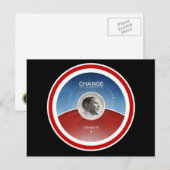 オバマ・チェンジ大統領 ポストカード (正面/裏面)