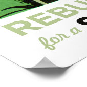 オバマ/バイデン氏：アメリカの再建 ポスター (角)