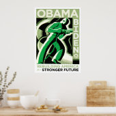オバマ/バイデン氏：アメリカの再建 ポスター (キッチン)