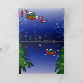 オバマ·バラク·アンド·ミシェル·オバマ·カリチャー·ホリデー シーズンカード (内部)